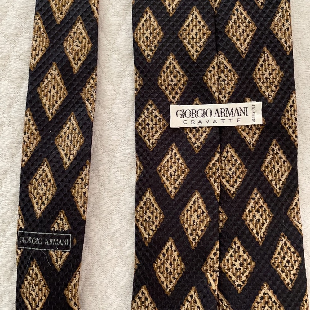 Giorgio Armani silk tie
